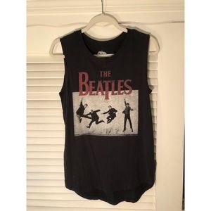 Sleeveless Beatles Top